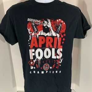 April Fools James Harden Champions T-Shirt Sz M